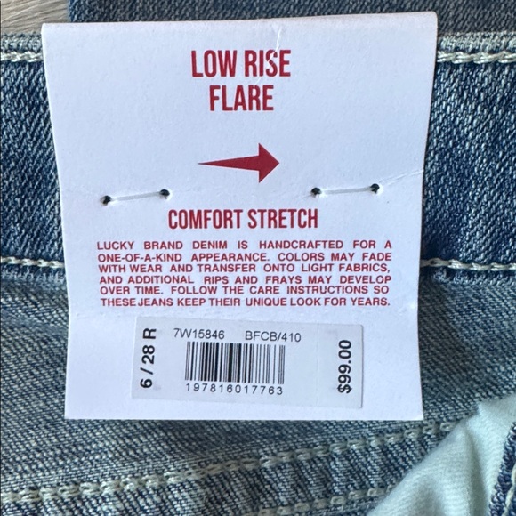Lucky Brand Low Rise Flare Jeans - Picture 12 of 15
